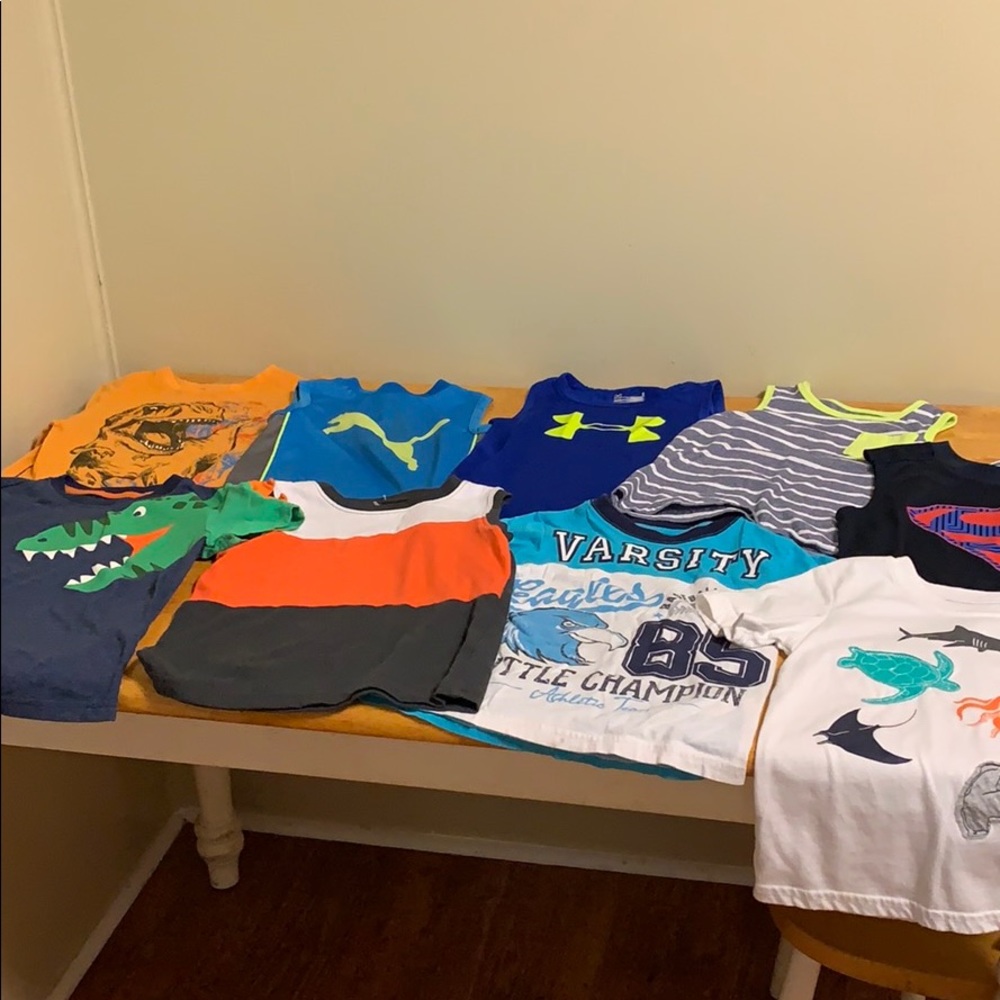 Size 5T tank/shirt lot